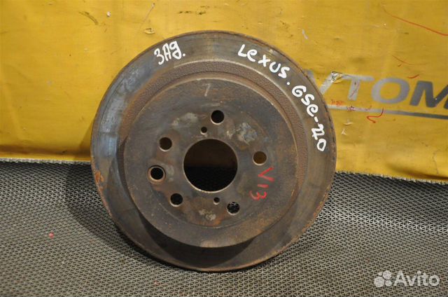Диск тормозной (задний) Lexus IS250 GSE20