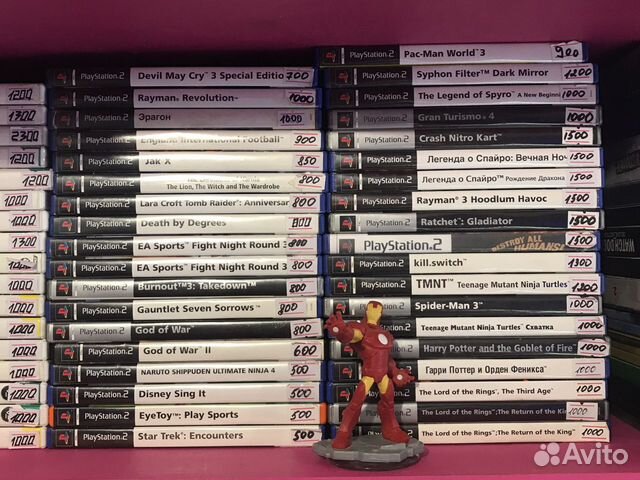 Игры на PS2 лицензия