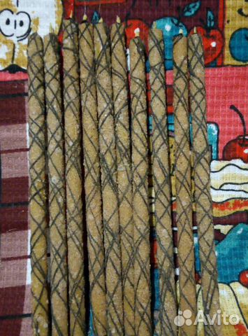 Свечи восковые ручной работы