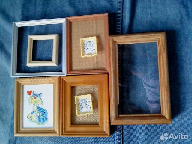 Фоторамки небольшие 8 шт