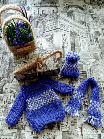 Одежда вязаная для куклы Barbie