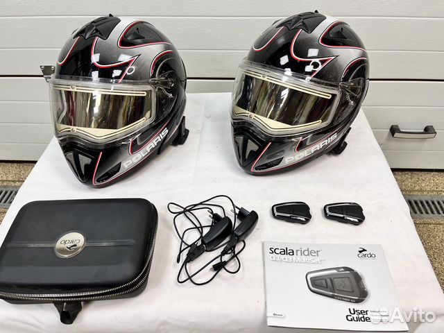 Шлем модуляр зимний Polaris c Scala Rider Q3 2шт