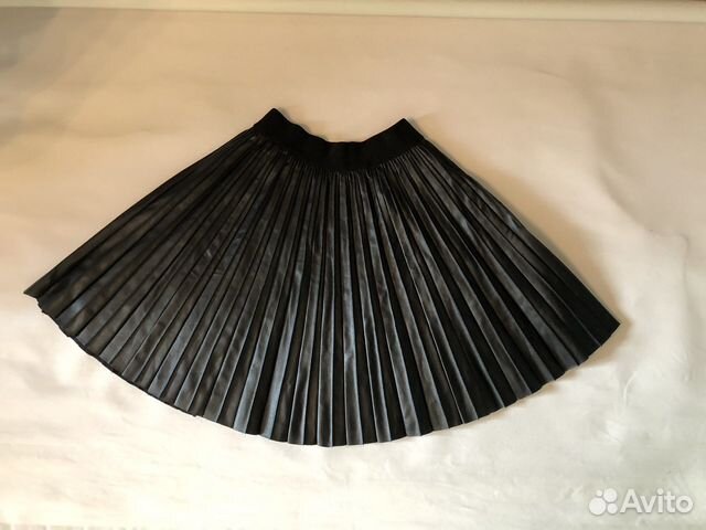Юбка кожаная Benetton оригинал