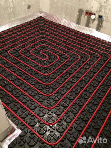 Тёплый пол под ключ