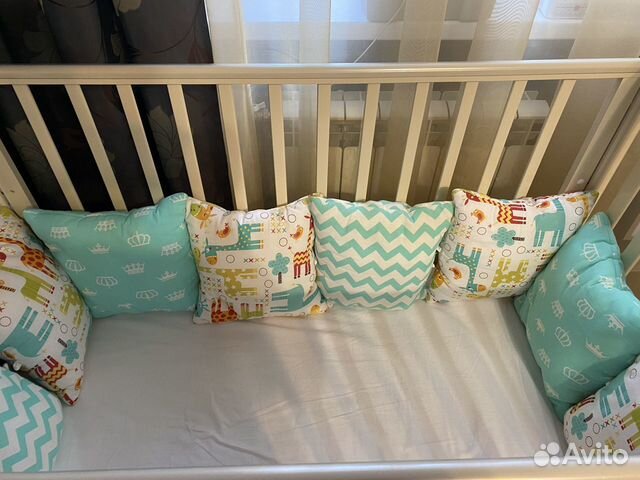 Бортики в кроватку