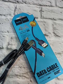 Usb кабель с разъёмом Micro Hoco X33 4А новый