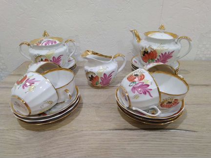 Чайный сервиз (дфз Вербилки) СССР