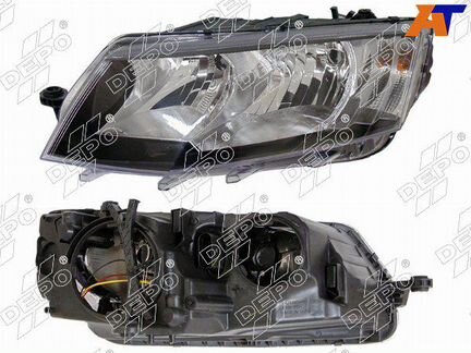 Фара skoda octavia