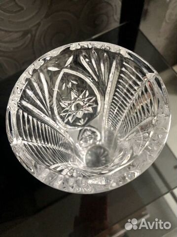 Ваза хрустальная СССР 18 см