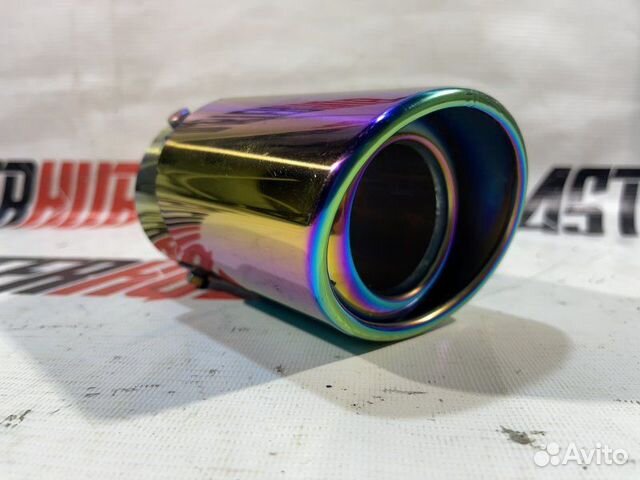 Насадка на глушитель под титан № 2 задняя