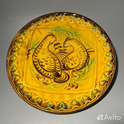 Тарелка настенная зик