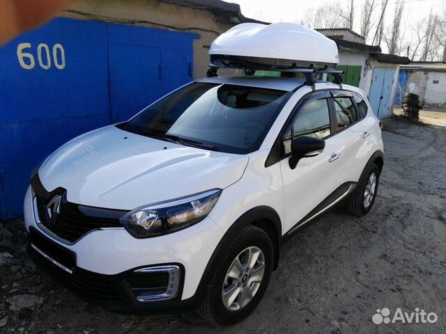 Бокс Turino LUX белый глянец на Renault Kaptur