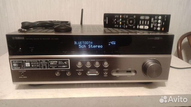 Yamaha RX-V483 4К WiFi Bluetooth dlna Airplay Usb