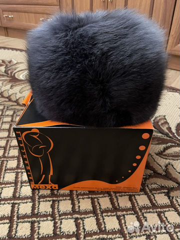 Шапка женская из песца
