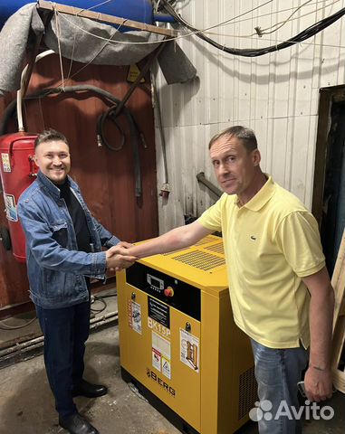 Винтовой компрессор 12 бар