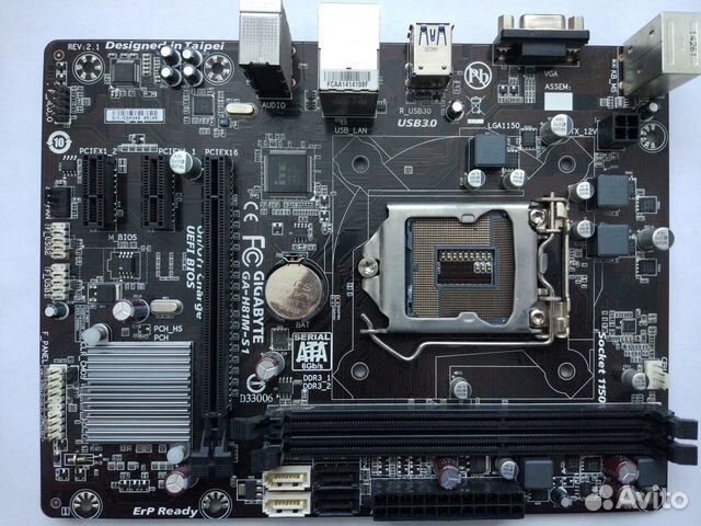 Материнская плата Gigabyte GA-H81M-S1