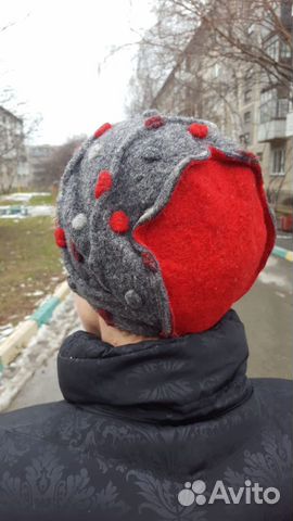 Шапка шерстяная