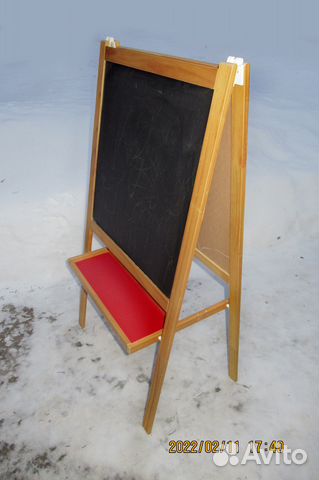 Доска для рисования маркером и мелом