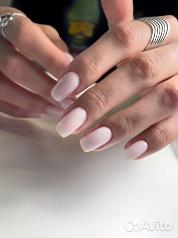 Маникюр с покрытием Luxio, smart педикюр