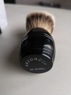 Помазок для бритья razorock: барсук silvertip 24мм