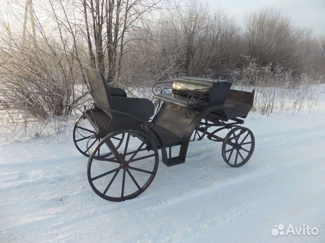 Карета-фаэтон для лошади или пони