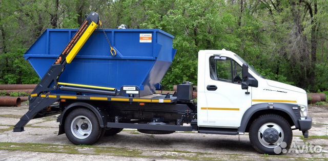 Вывоз мусора Контейнером 8м3 в Москве | Услуги | Авито