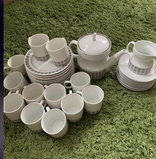 Сервиз чайный на 12 персон Чехословакия