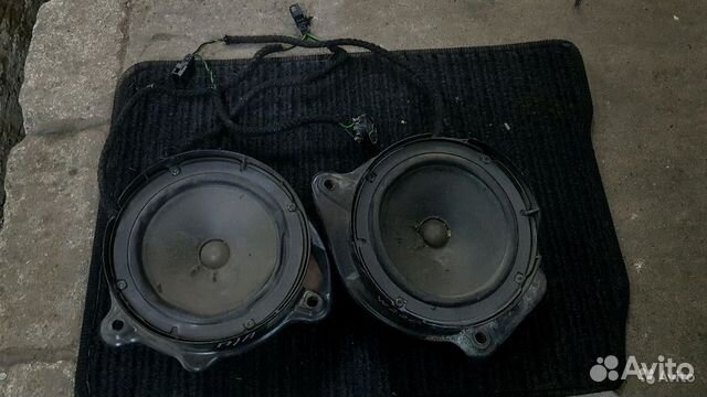 Колонки в передние двери mercedes w220 bose