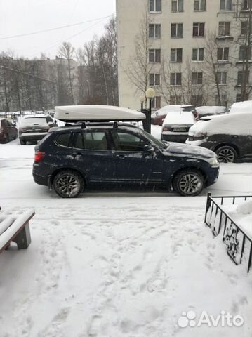 Бокс на крышу bmw