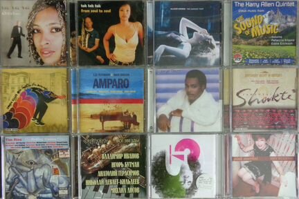 Диски cd джаз, этно, нью-эйдж (обмен)