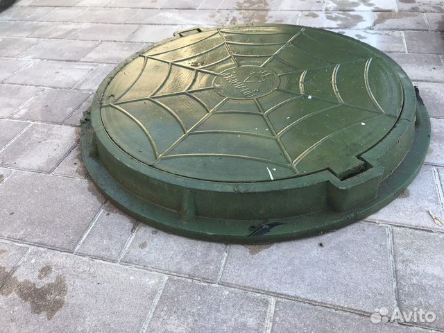 Люк канализационный полимерный б/у купить в Речицах | Товары для дома и ...
