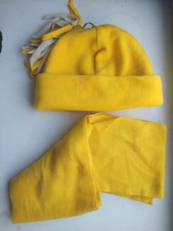 Комплект шапка и шарф