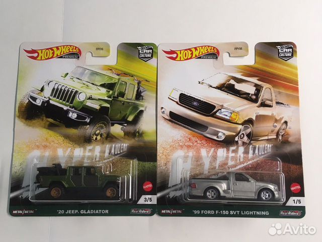 Hot wheels Ford F150 Jeep Gladiator