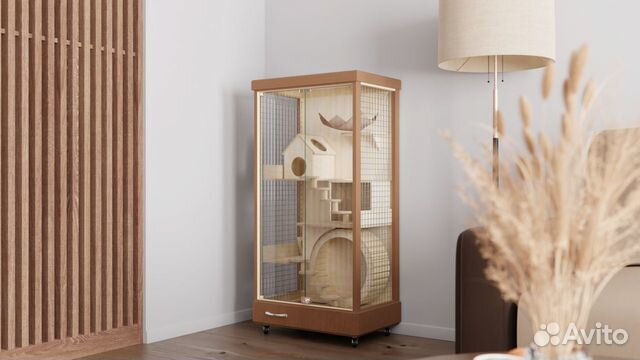 Витрина Клетка для шиншиллы Дегу грызунов хорька 6