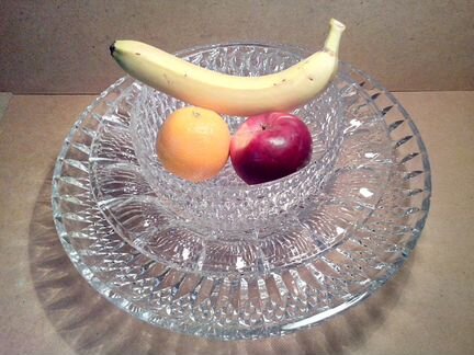 Вазы хрустальные из СССР