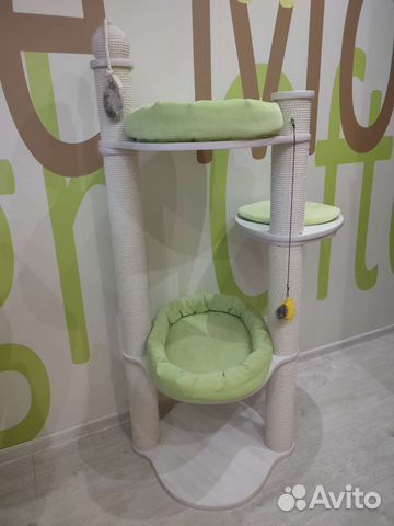 Когтеточка дом для кошек Мейн Кун бу