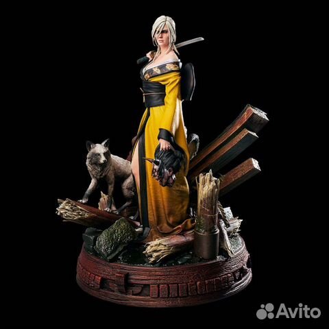 Ciri and Kitsune Figure CD Project (в наличии)