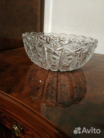 Хрустальная ваза