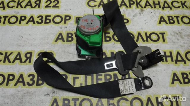 Ремень безопасности с пиропатроном Toyota Corolla