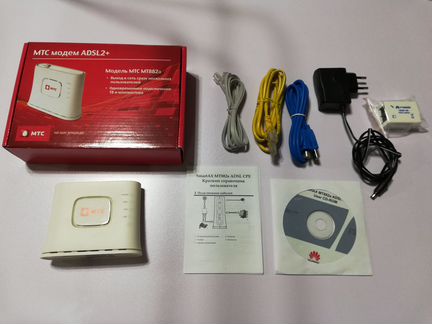 МТС модем adsl2+ (huawei SmartAX MT882a)