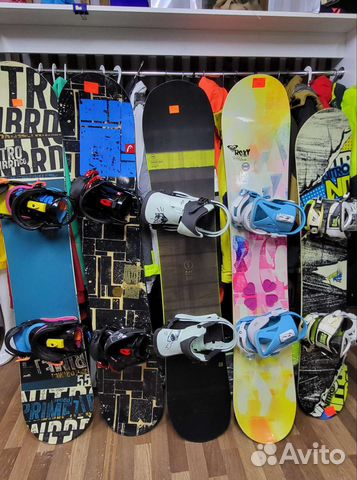 Сноуборд с креплением