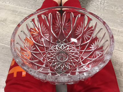 Хрустальные салатники СССР