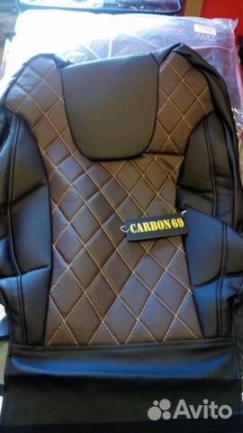 Черно-шоколадные чехлы на Рено Каптур