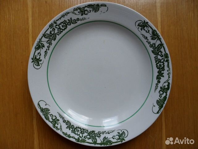 Фарфоровое Блюдо,Хайтинский фз,Хайта,диаметр 30 см