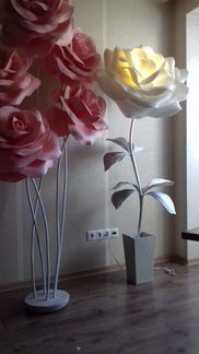 Торшер с подсветкой