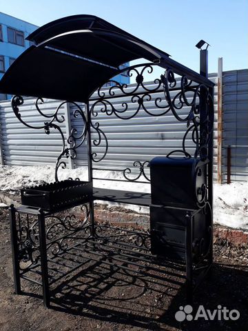 Мангал, коптилка, печка