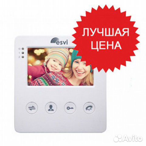 Видеодомофон (монитор 4 дюйма)