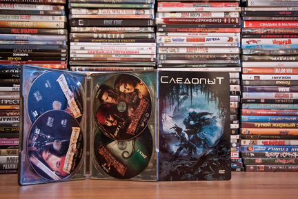 DVD диски с видеофильмами
