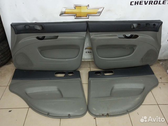 Комплект дверных карт Шевроле Реззо