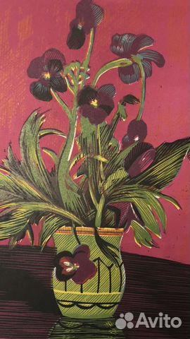 Картины Д. Боровского, линогравюры и литографии